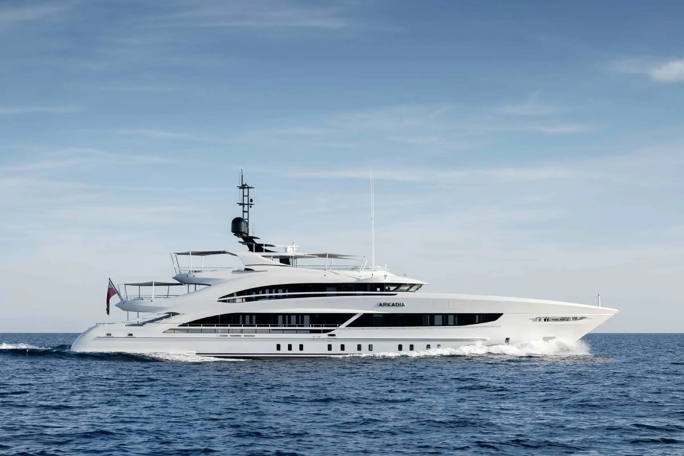 ARKADIA 49.9m Heesen superyacht for charter