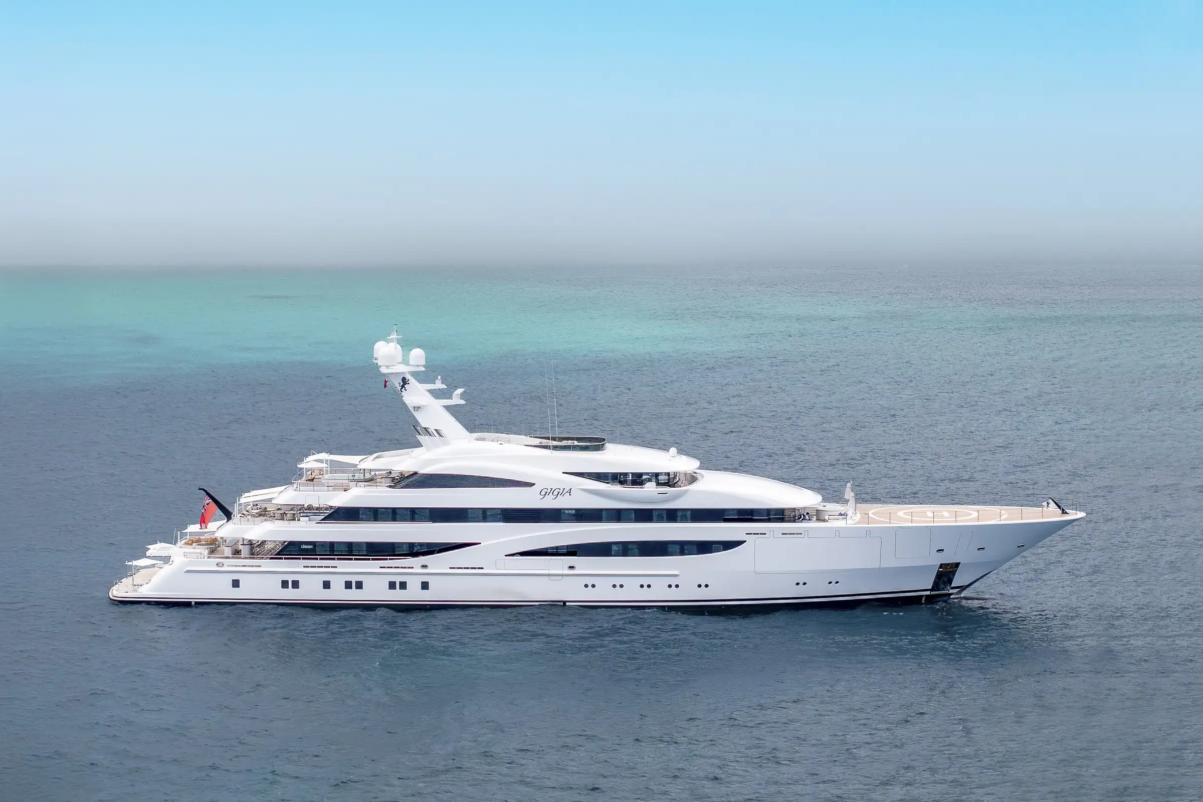 GIGIA 85m Lurssen-Werft superyacht for charter