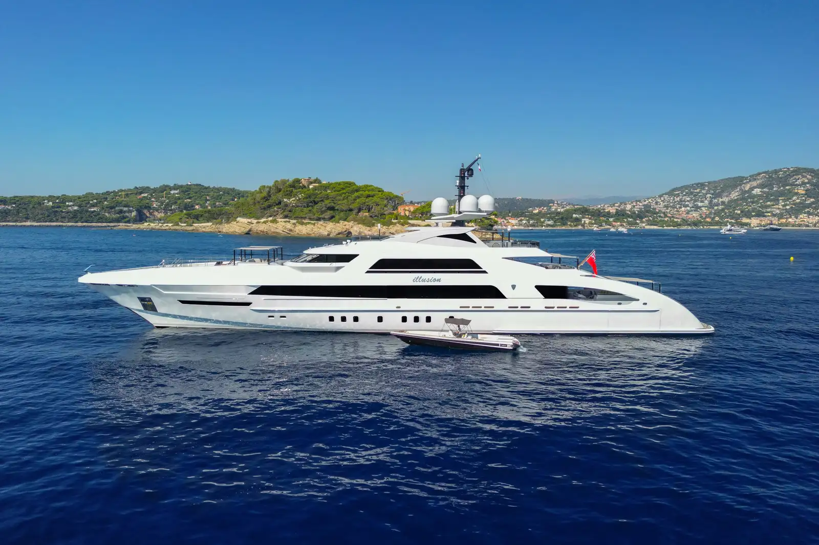 ILLUSION 65m Heesen superyacht for charter