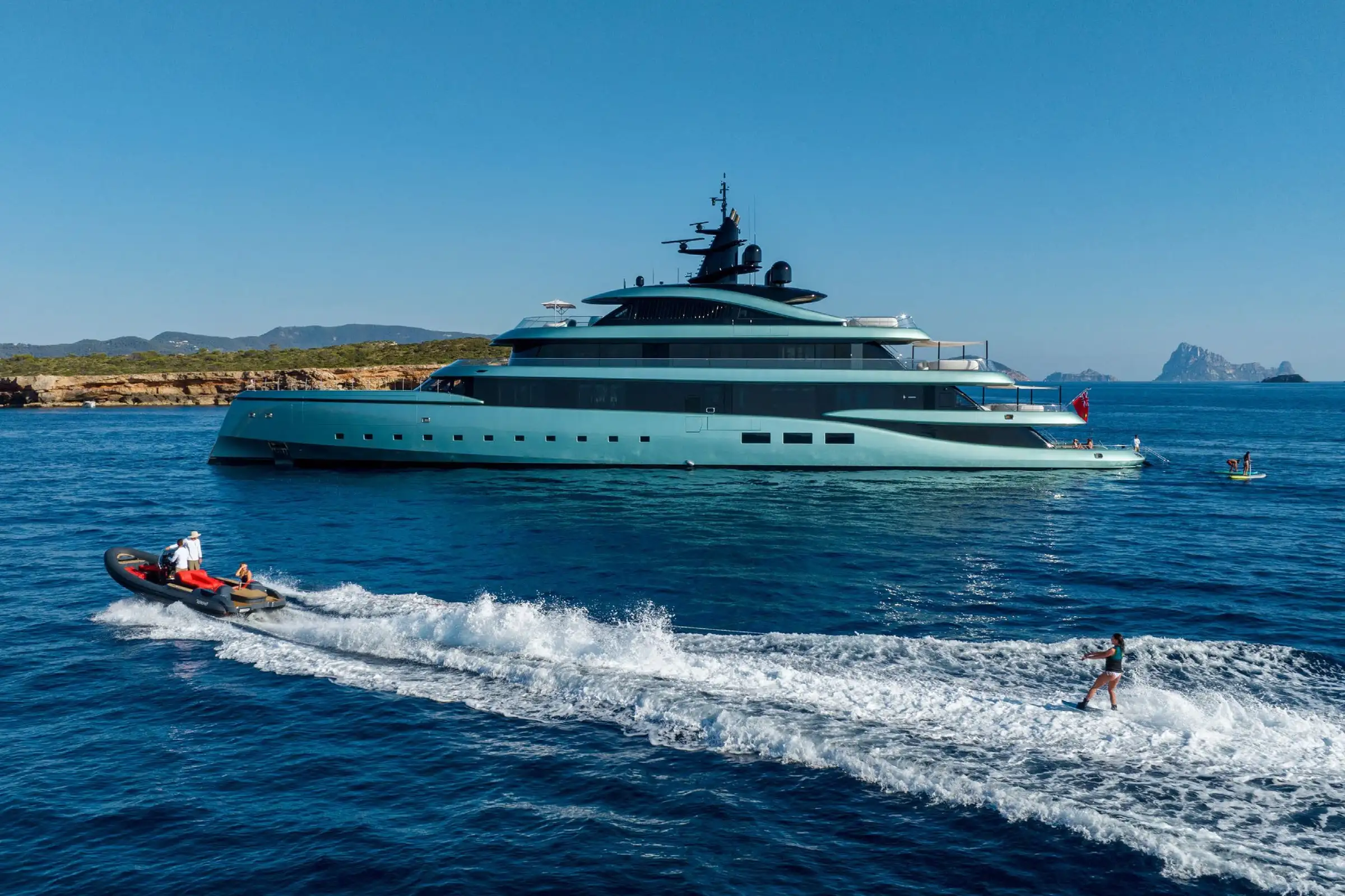 KENSHO 75.2m Admiral superyacht for charter