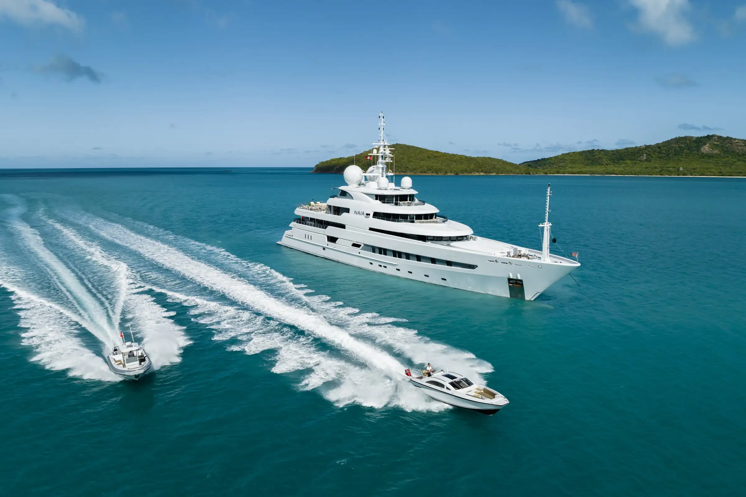 NAIA 73.6m Freire Shipyard superyacht for charter