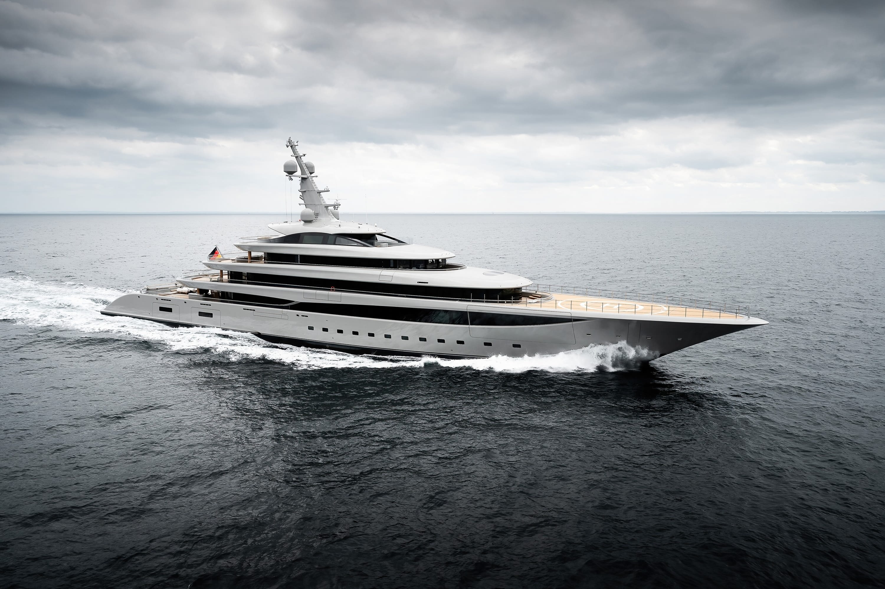 Superyacht construction associated with Lürssen, Germany