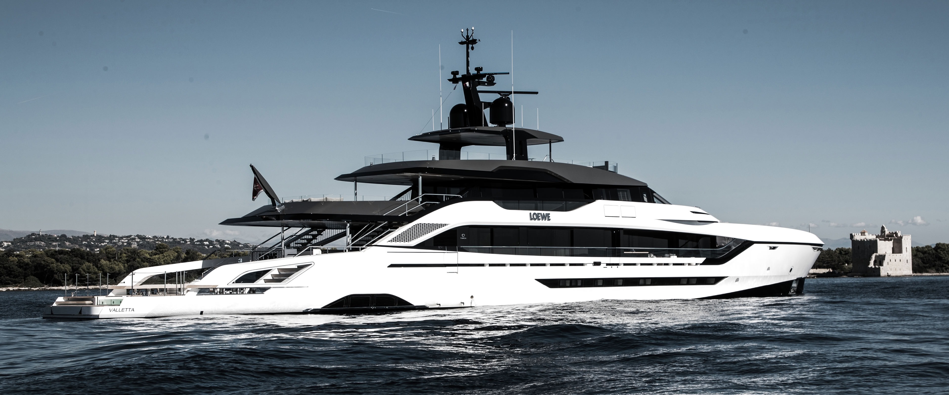 Superyacht construction associated with Tankoa, Italy