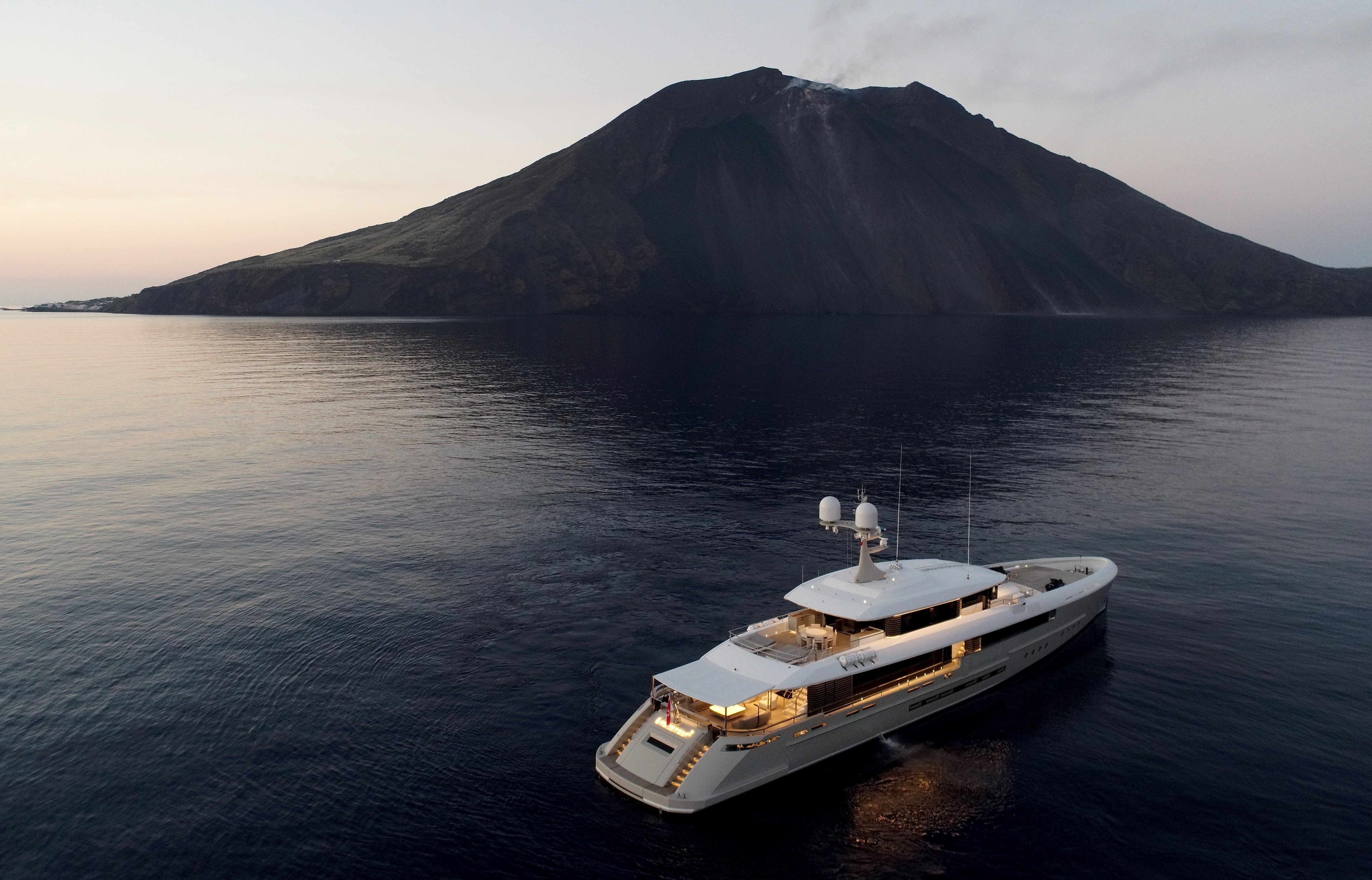 Superyacht construction associated with Rossinavi, Italy
