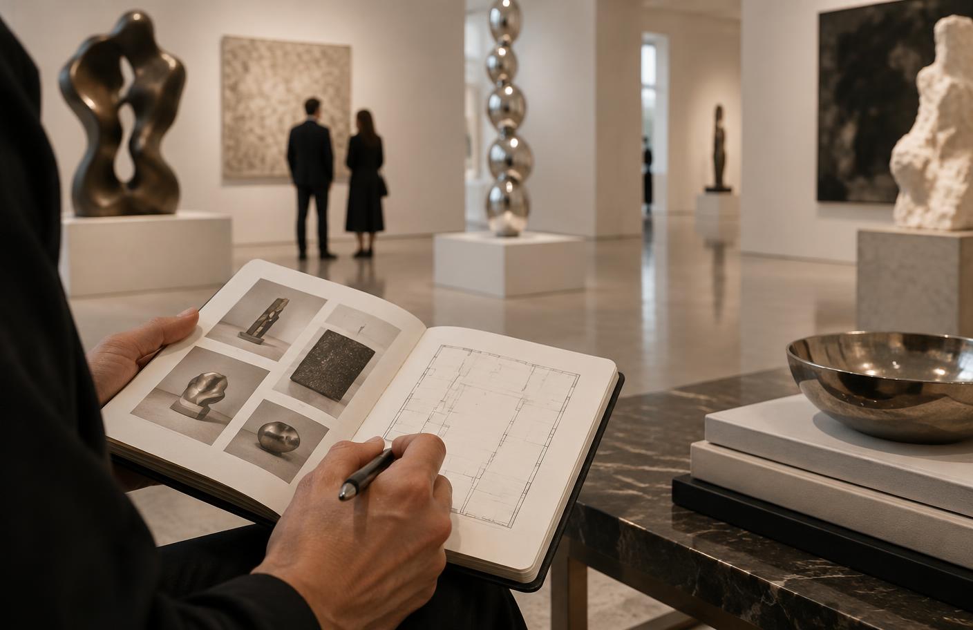 Miami Art Week collector concierge setting