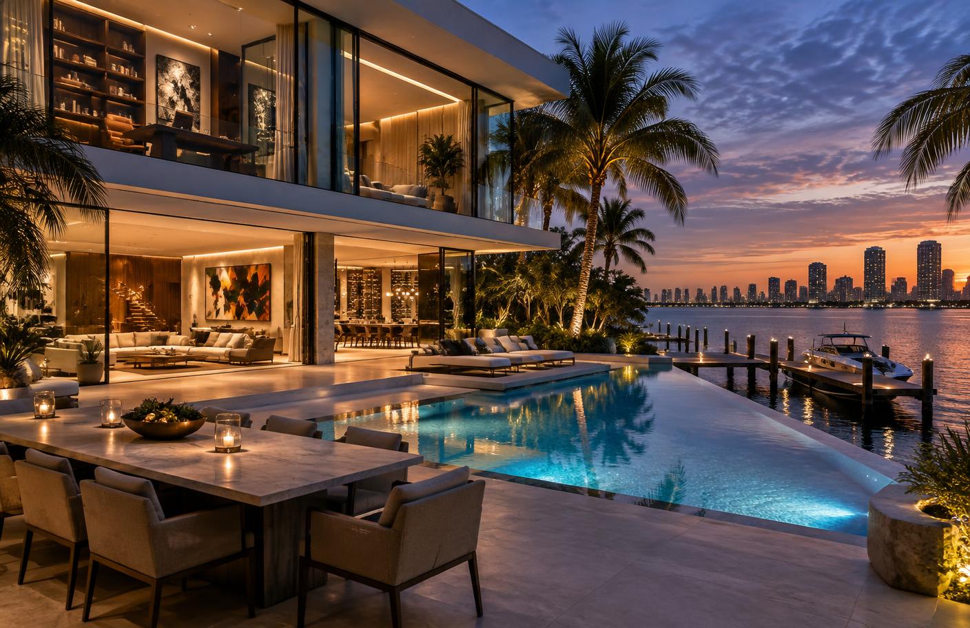 Miami Art Week collector concierge setting
