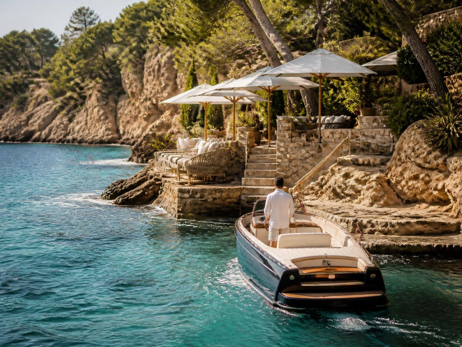 Cala Jondal — anchorage and cruising area for yacht charters in Ibiza and Formentera