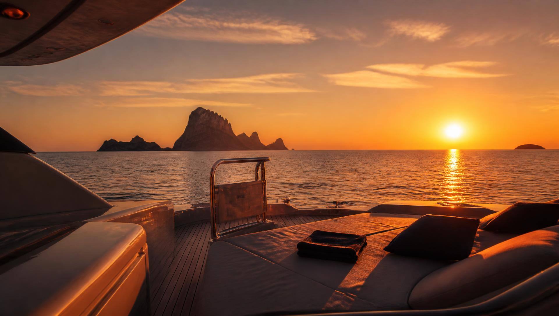 Cala Comte — anchorage and cruising area for yacht charters in Ibiza and Formentera