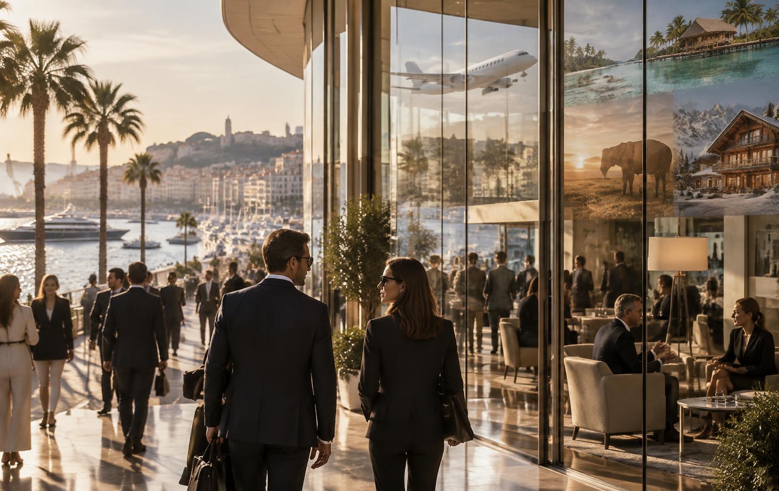 ILTM Cannes luxury travel business meetings at the Palais des Festivals