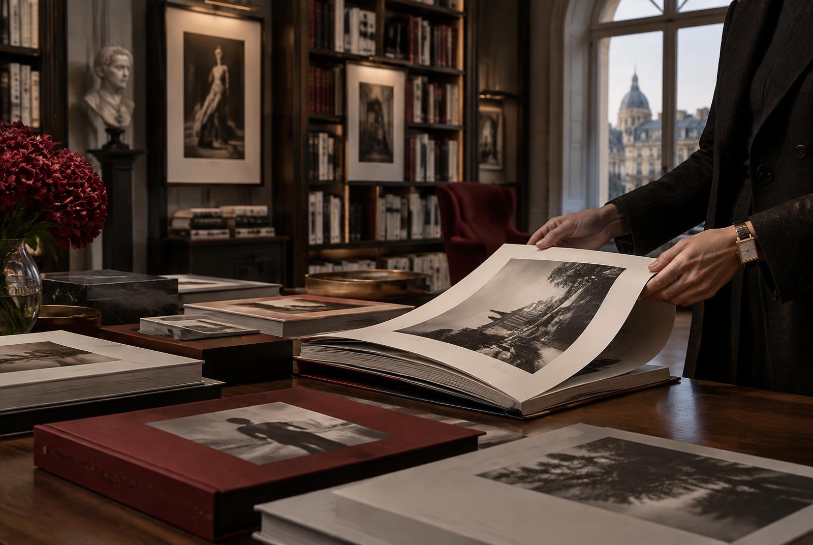 Editorial Paris Photo concierge setting