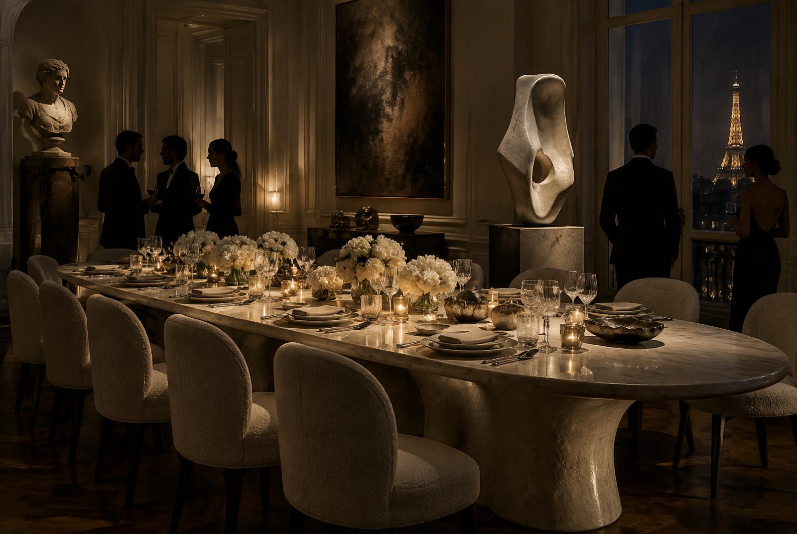Editorial Paris Photo concierge setting