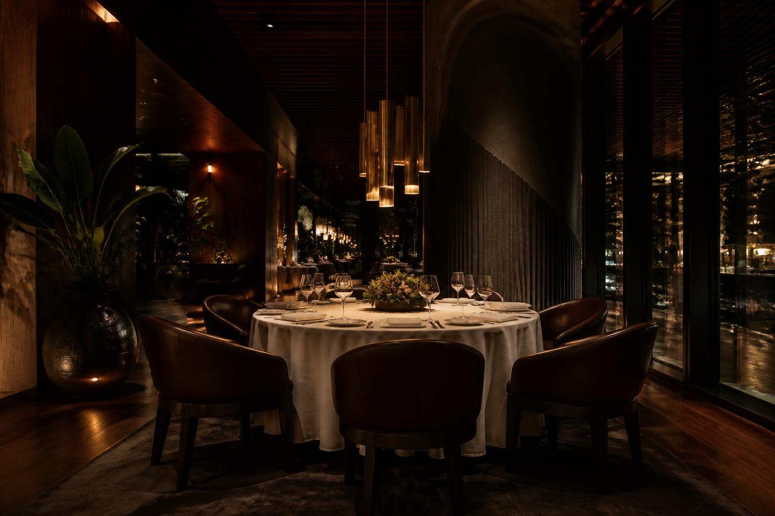Private fine dining room in São Paulo