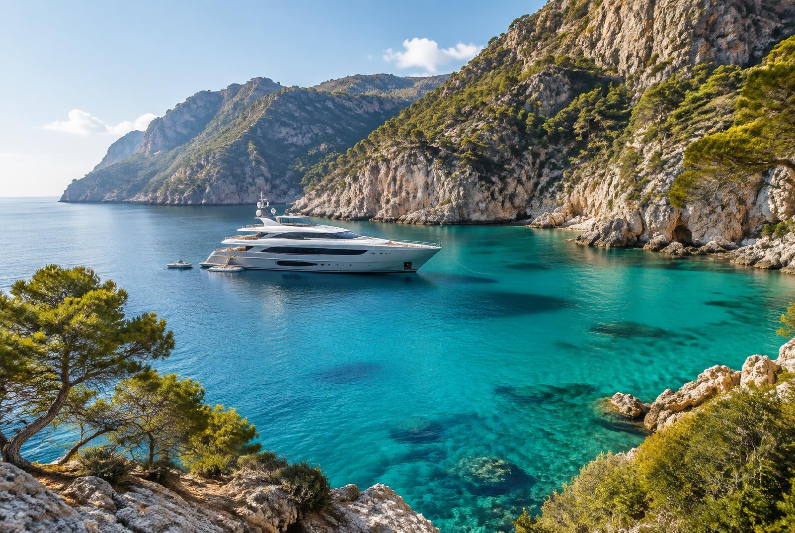 Superyacht charter in Mallorca